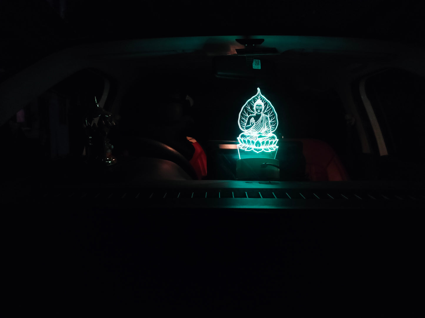 Gautam Buddha 3D lamp, Buddha LED lamp, spiritual 3D illusion lamp, home decor LED lamp, 3D night lamp Buddha, Glow X Art, LED gifts India, meditation decor, Buddha sitting lamp, spiritual gift idea, 3D LED illusion India